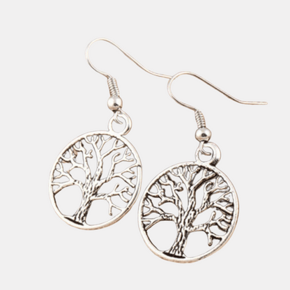 Sani™ oorbellen Tree of Life