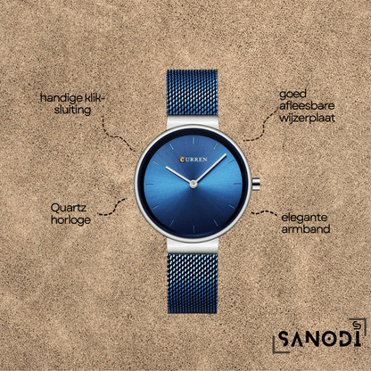 Sani™ C-Quartz dames Horloge