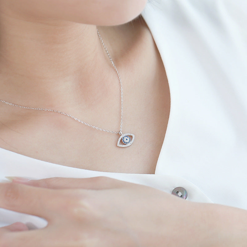 Sani™ Beschermende Oog Ketting, Sterling Silver