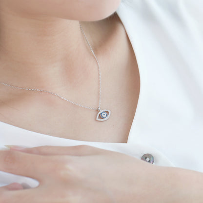 Sani™ Beschermende Oog Ketting, Sterling Silver