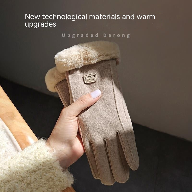 Sanodi™ Winterhandschoenen met Bontrandje