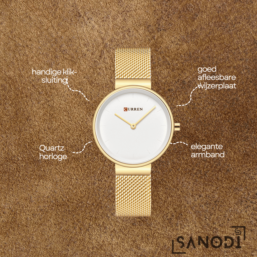 Sani™ C-Quartz dames Horloge