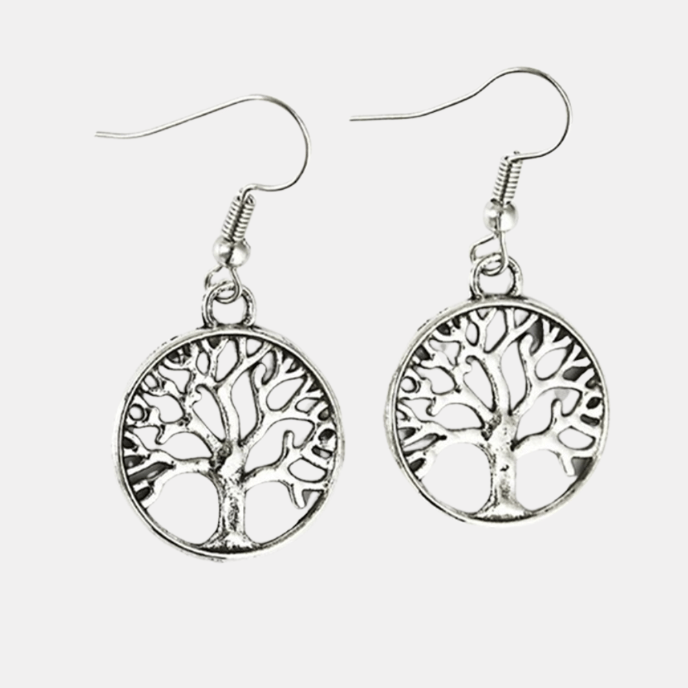Sani™ oorbellen Tree of Life
