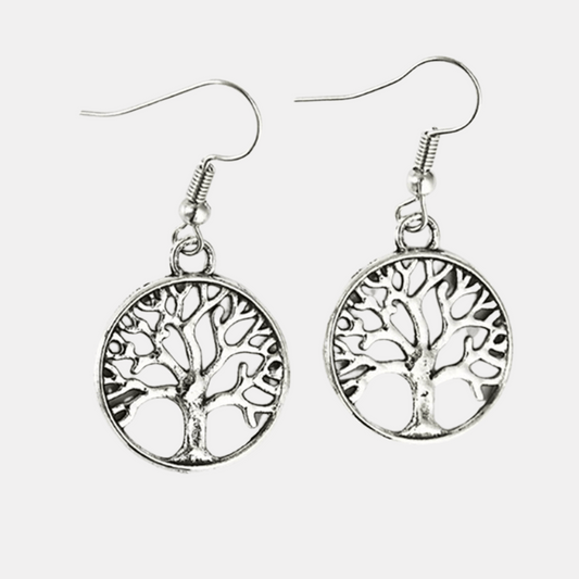 Sani™ oorbellen Tree of Life